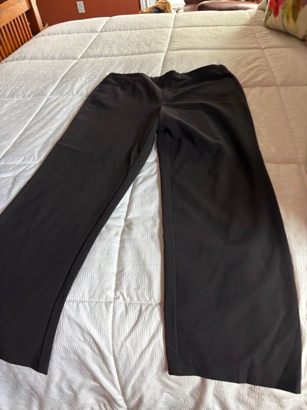 Time and Tru Black Wide-Leg Pants